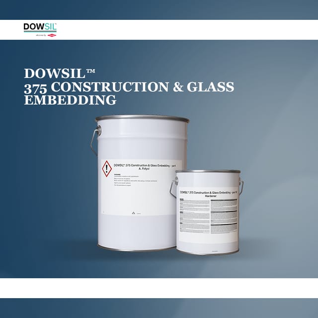 DOWSIL™ 375 Construction & Glass Embedding
